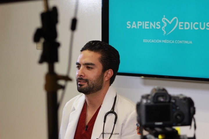 Charly Arámburu, founder of Sapiens Medicus Inc.